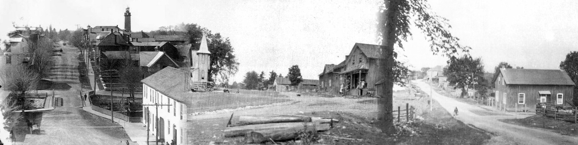 Hoods Corners, Watsons Corners, McDonald Corners, Lanark County Ontario circa 1900